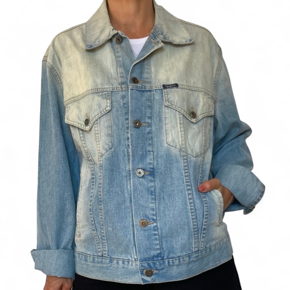 Wrangler Faded Blue Jean Jacket